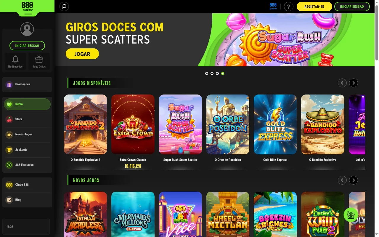 888casino casino online seccao de jogos Portugal