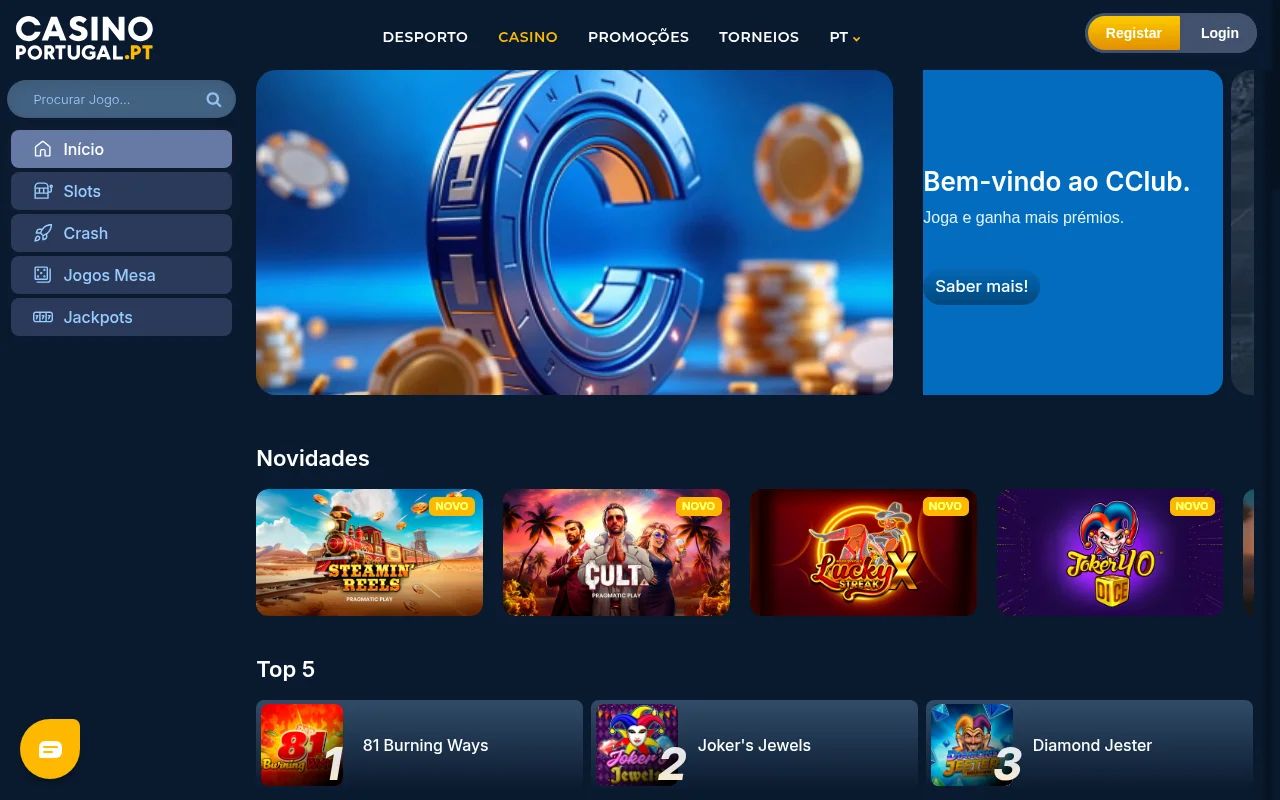 Casino Portugal casino online seccao de jogos Portugal